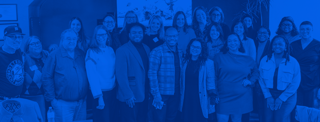 group photo at advocacy event