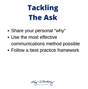 - Share your personal “why” - Use the most effective communications method possible - Follow a best practice framework