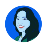 Illustrated headshot of Cynthia Li