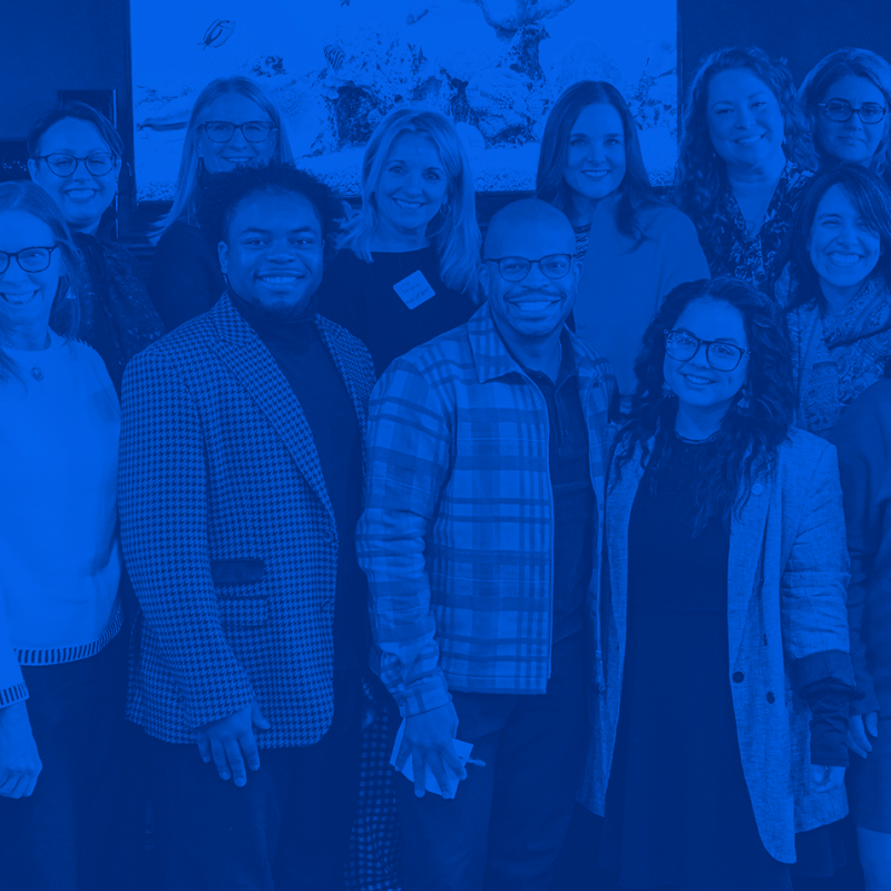 group photo at advocacy event